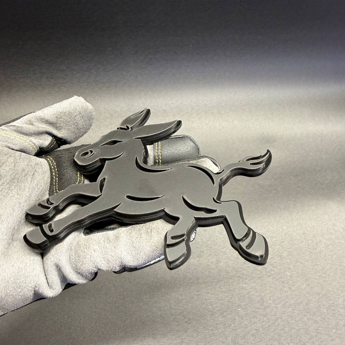 Black donkey fender badge for Ford Bronco off road SUV exterior accessory