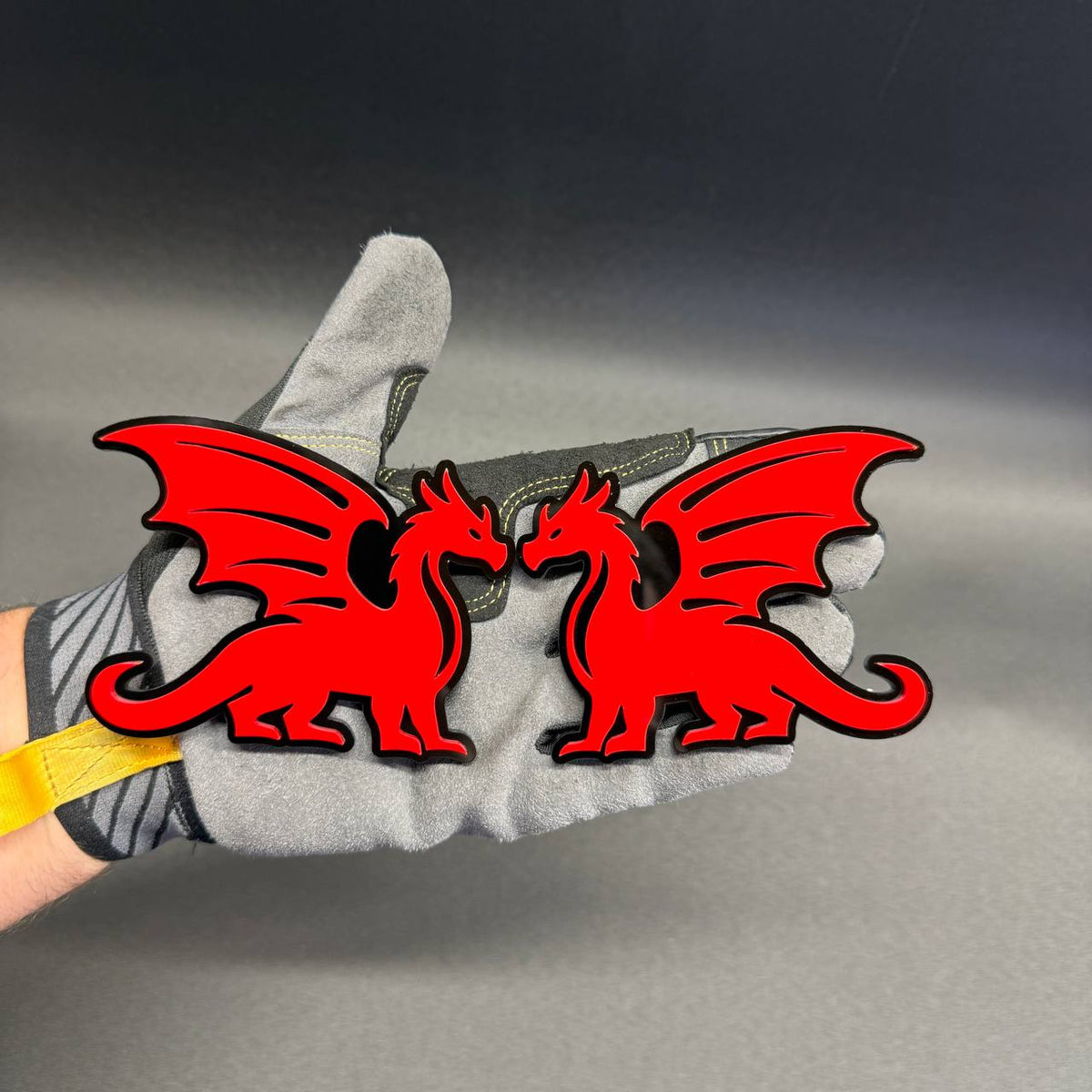 Winged dragon fender emblem for Toyota Tacoma Tundra and custom pickup trucks
