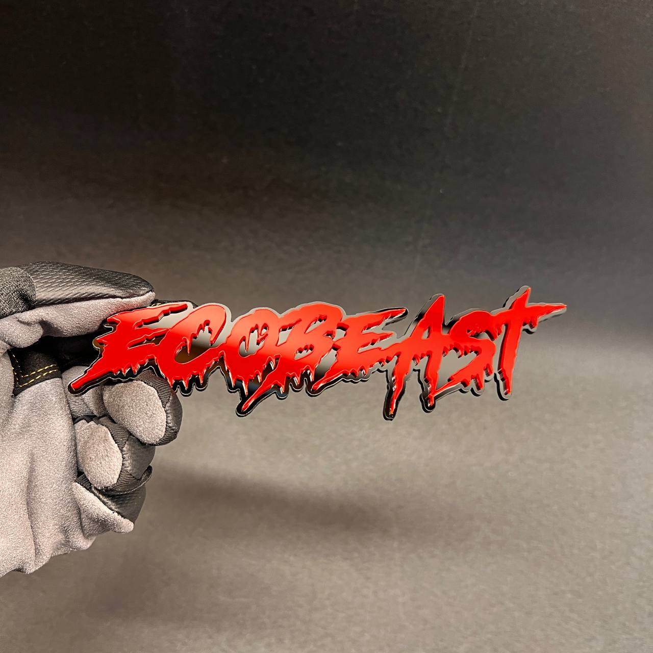 ECOBEAST exterior car badge fender emblem for custom vehicle styling and trim