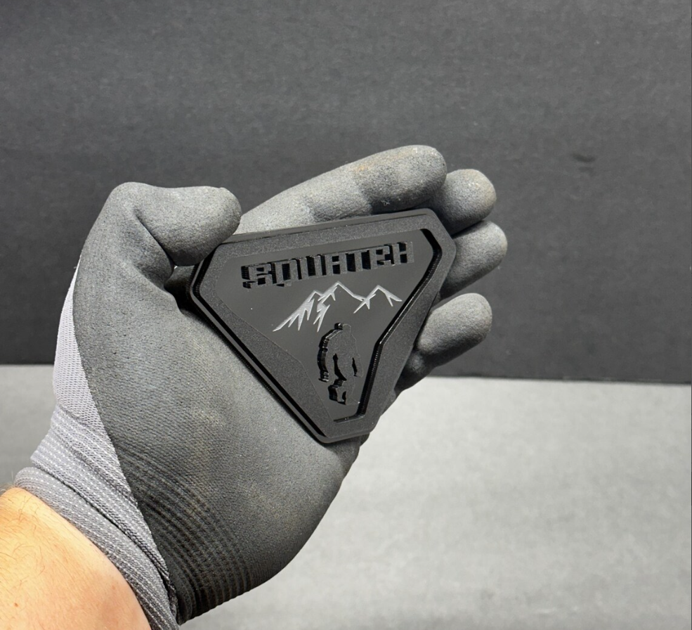 Sasquatch Bigfoot Badge for Ford Bronco Custom Off-Road Acrylic Car Emblem