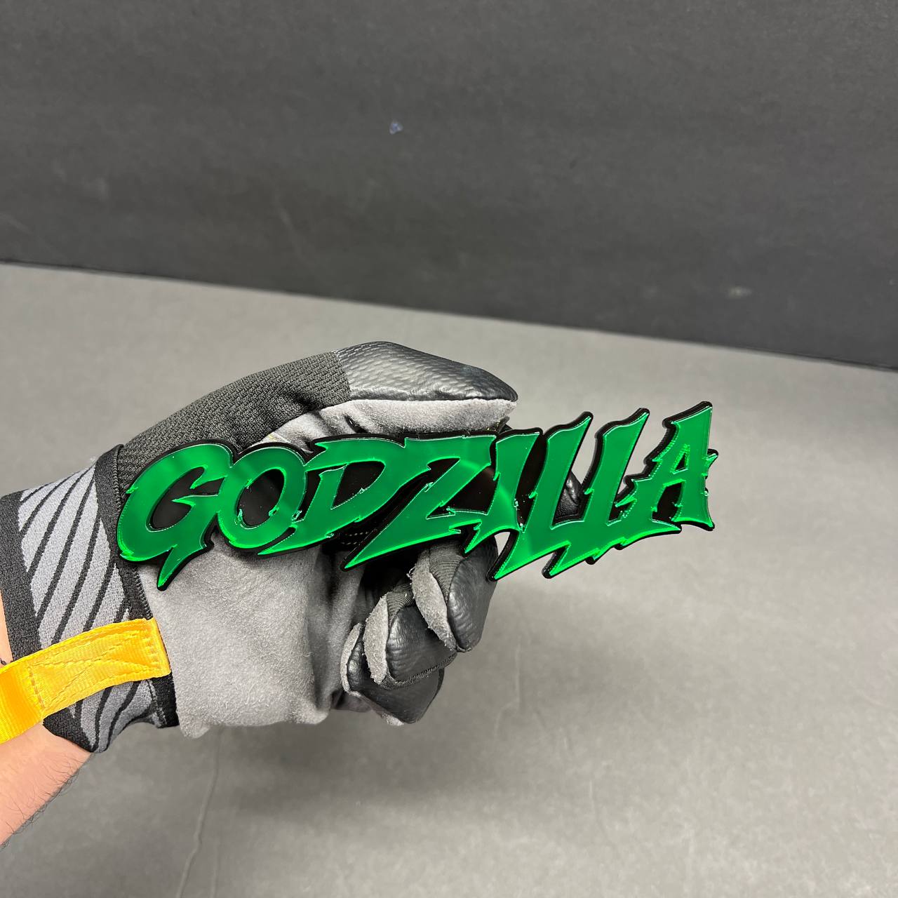 custom name badge truck fender bold aggressive style
