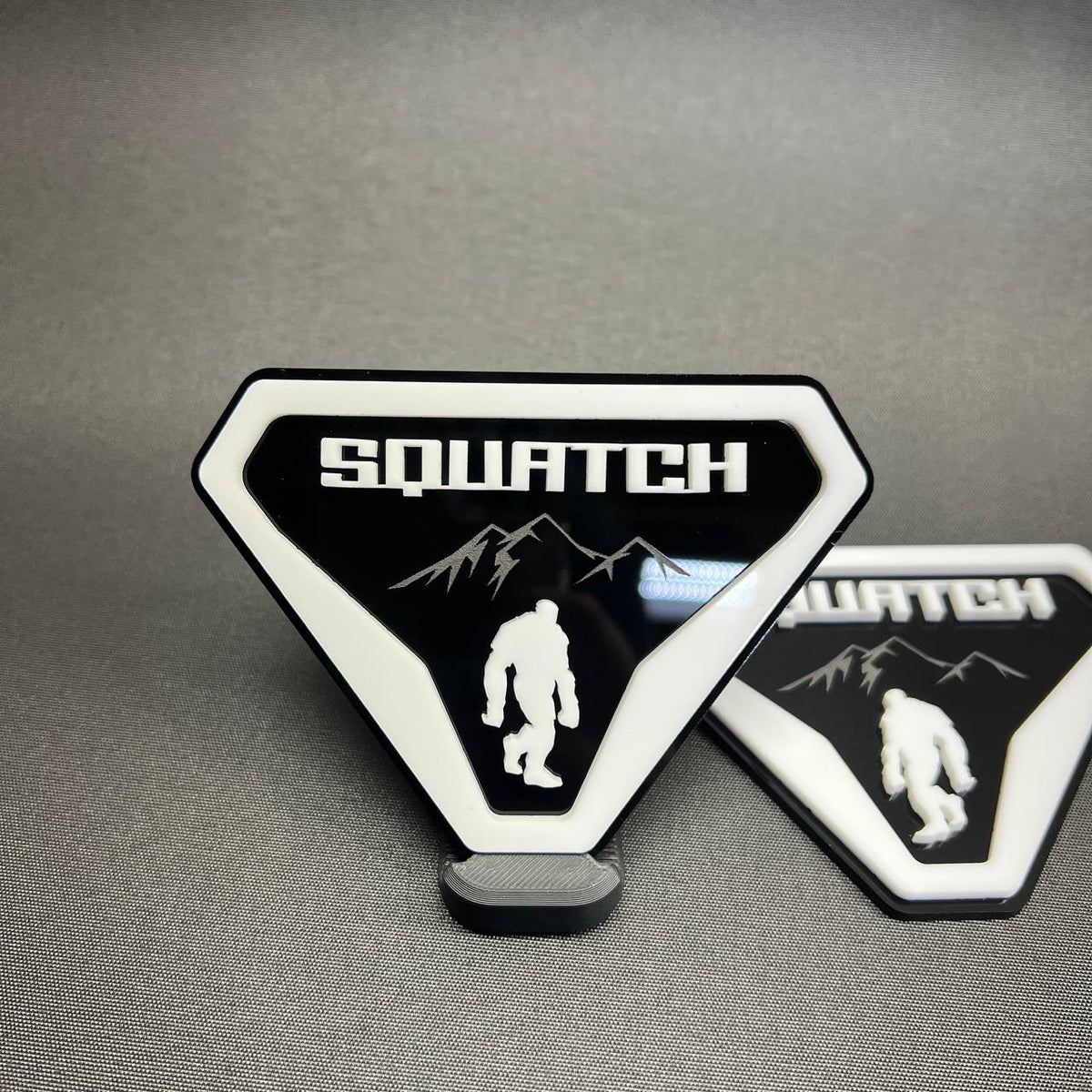 Squatch Badge Fits Ford Bronco Custom Off-Road Acrylic Emblem