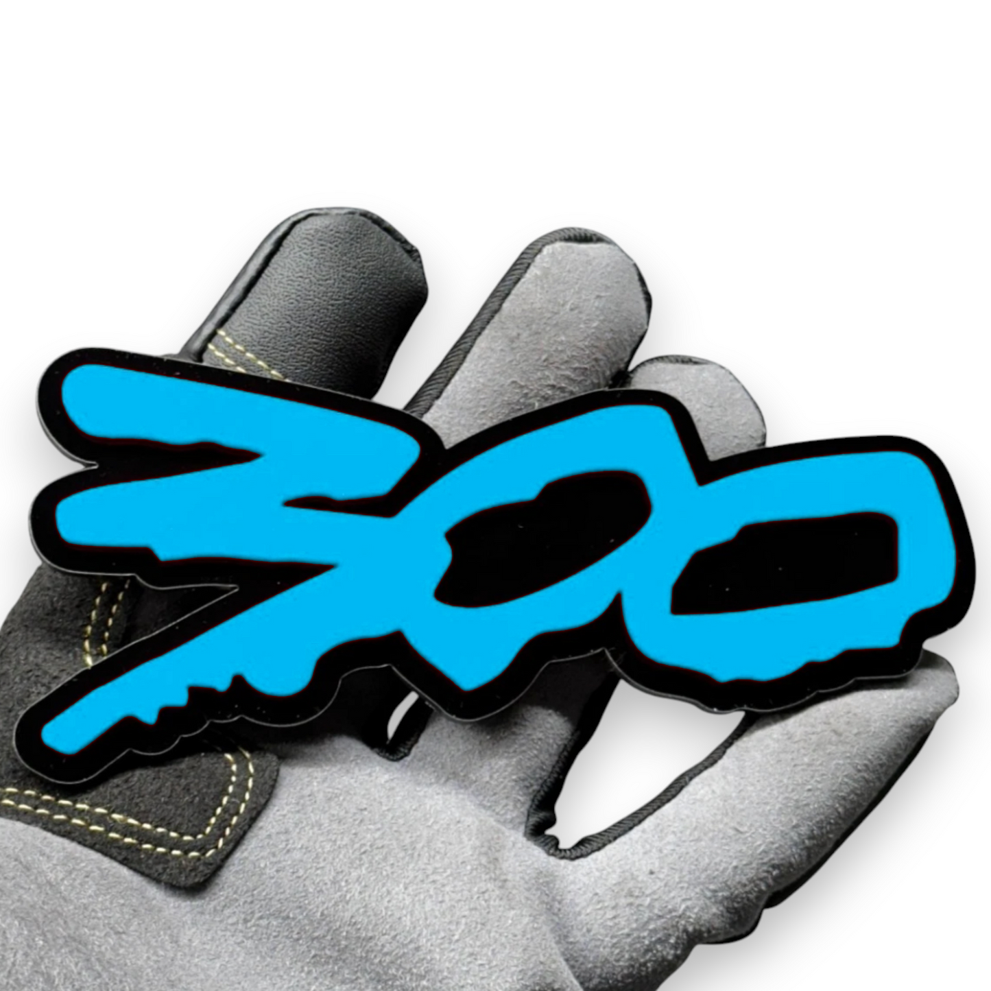 Chrysler 300 style logo acrylic emblem