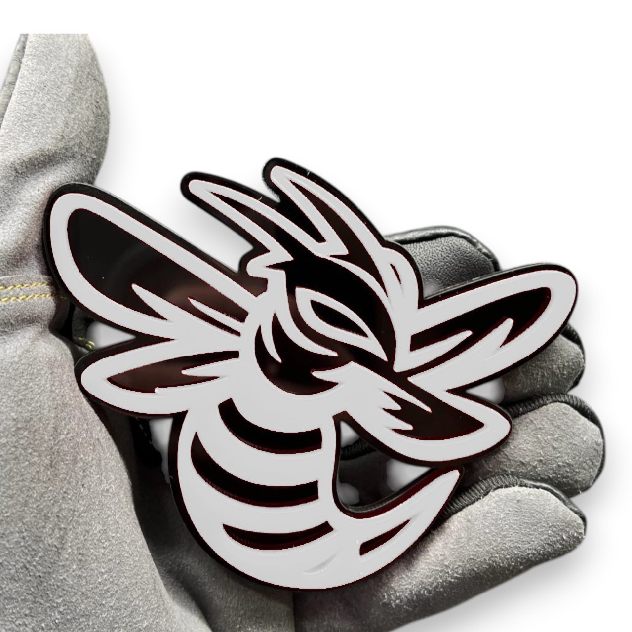 Custom 392 Bee style acrylic emblem for muscle cars, trucks, SUVs, and aftermarket vehicle upgrades