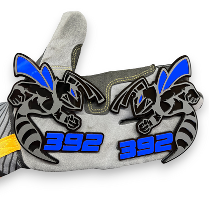 392 HEMI acrylic badge for Dodge Durango, Charger, Challenger, and muscle car accessories