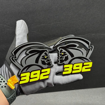 Off road truck Reaper 392 badge accessory
