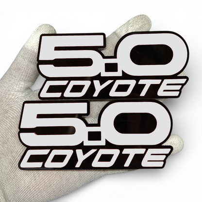 coyote 5.0 emblem on toyota tundra truck custom styling