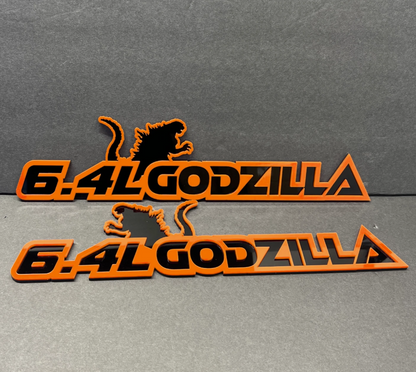 6.4L performance badge for diesel truck builds