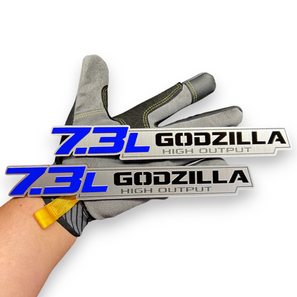 7.3 Godzilla engine emblem for Ford F150 F250 F350 trucks custom badge