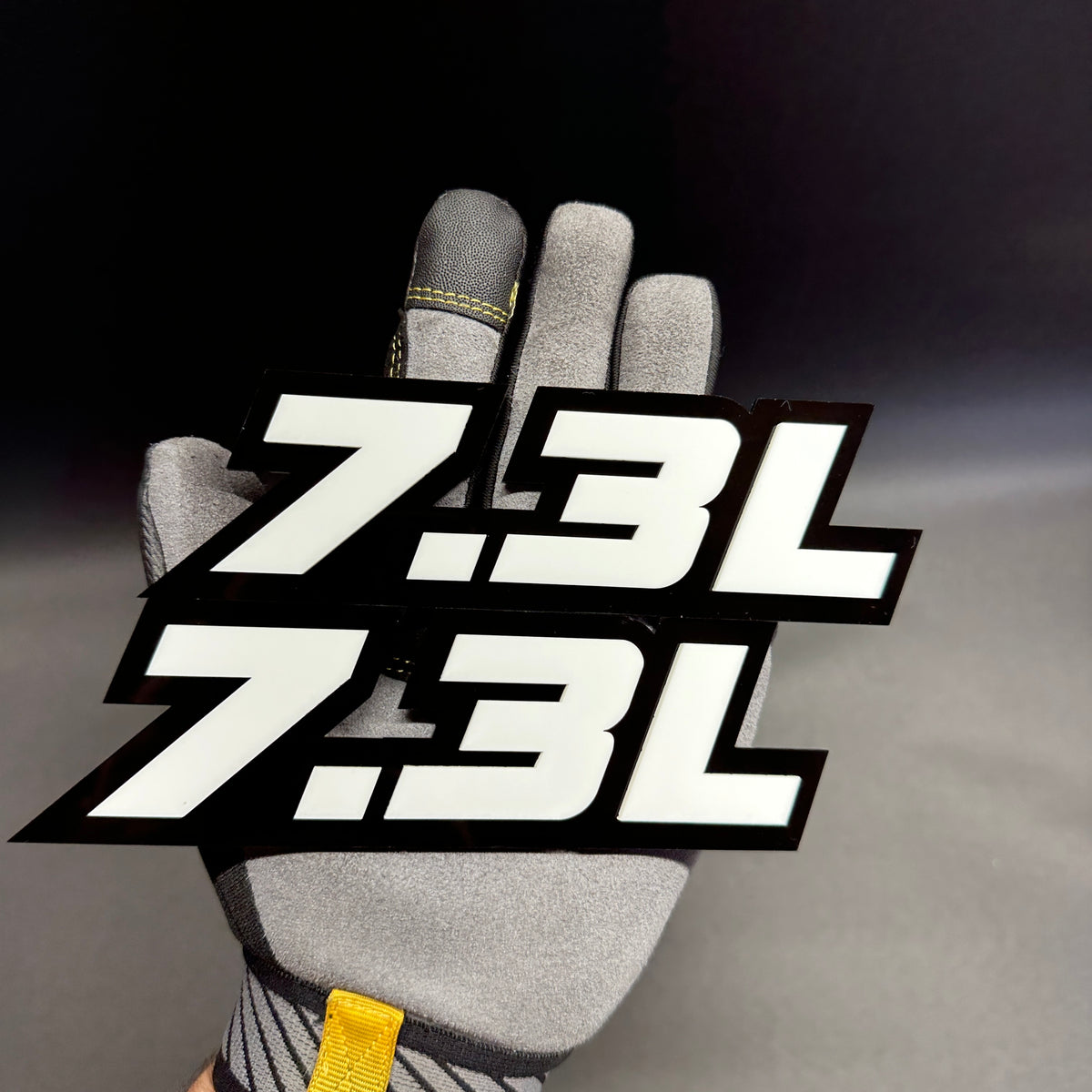 7.3L V8 badge custom exterior emblem for Dodge Ram 1500 2500 and 3500 truck