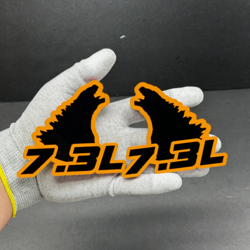 Ford 7.3 performance badge for custom builds