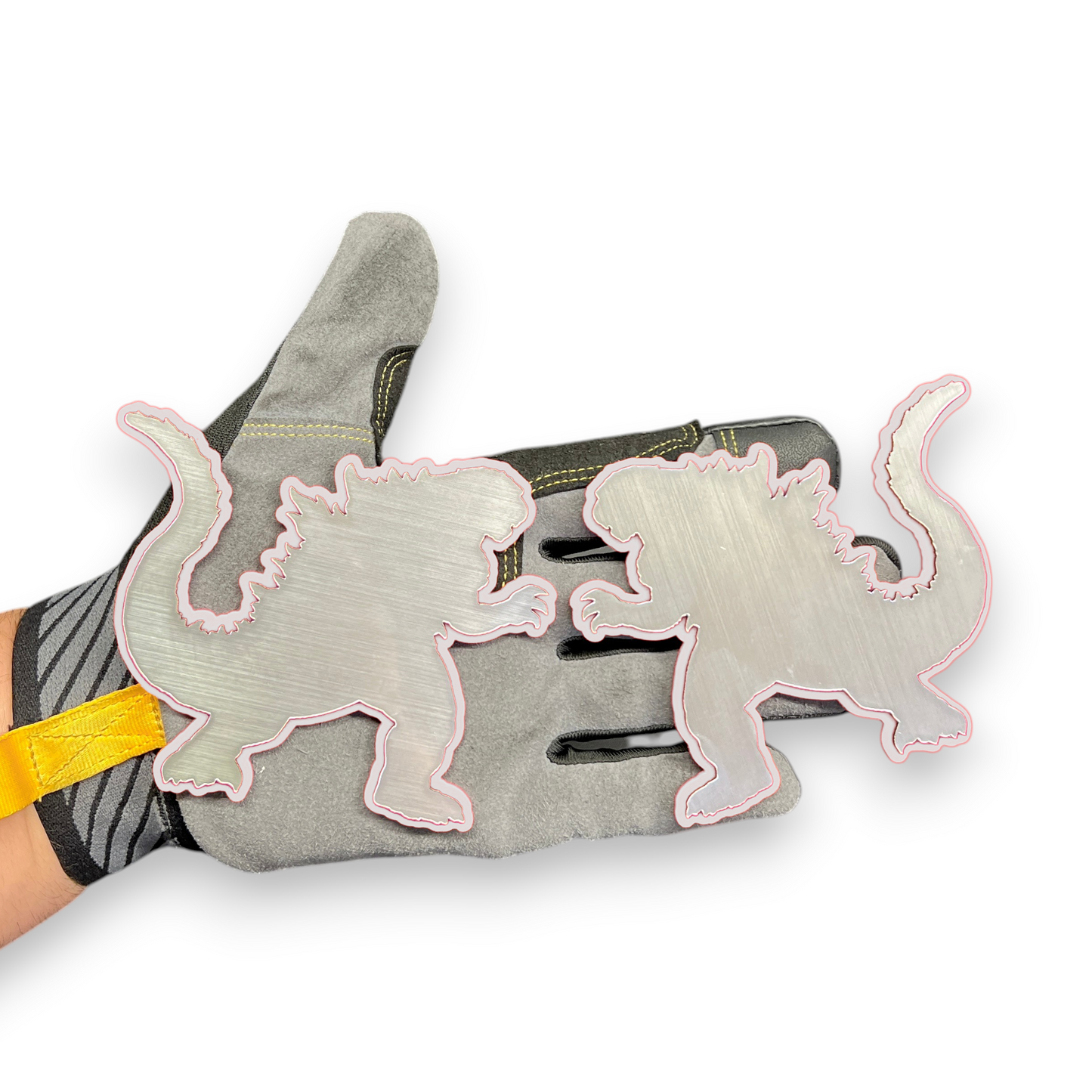Ford 7.3L Godzilla dinosaur emblem for fender