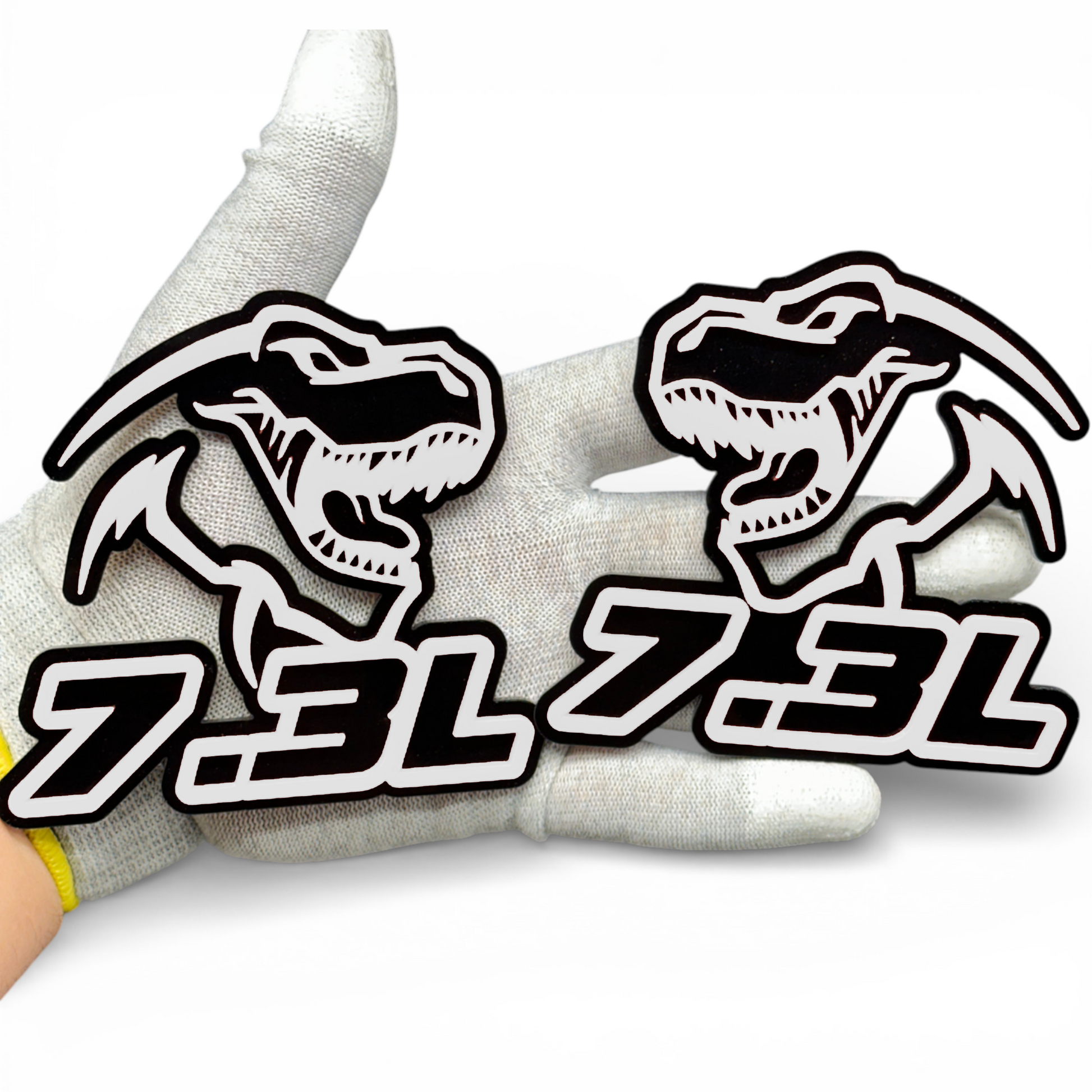 T-Rex truck grille badge for 7.3L Godzilla engine trucks