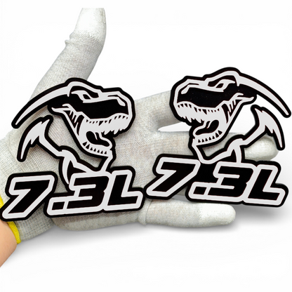 T-Rex truck grille badge for 7.3L Godzilla engine trucks