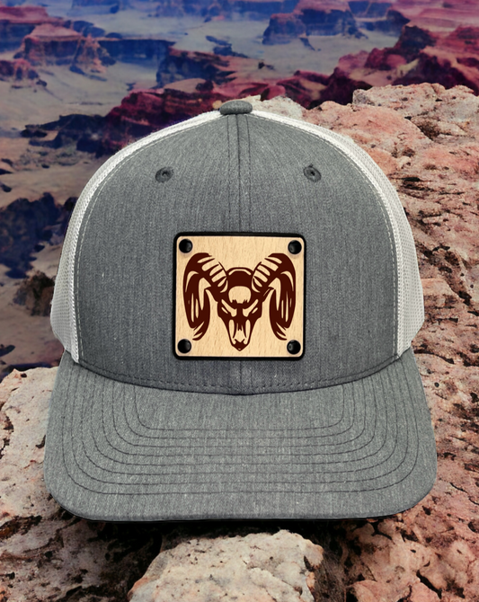 R A M Horn Trucker Hat Cap