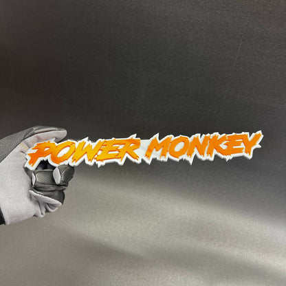 red black lightning font emblem for performance street build