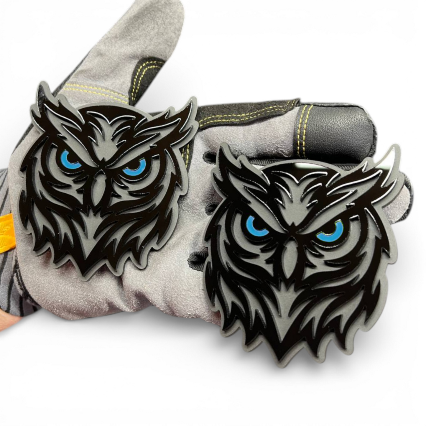 Angry Owl Car Badge Fender Emblem Car Truck Hood Tailgate Exterior Decal