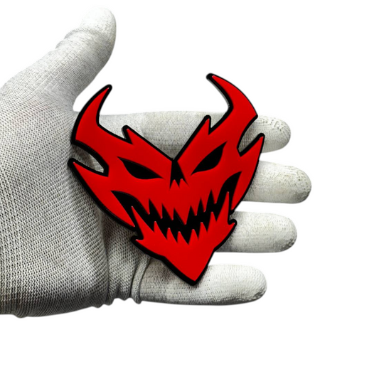 demon skull badge on truck fender for Ford F150 aggressive styling