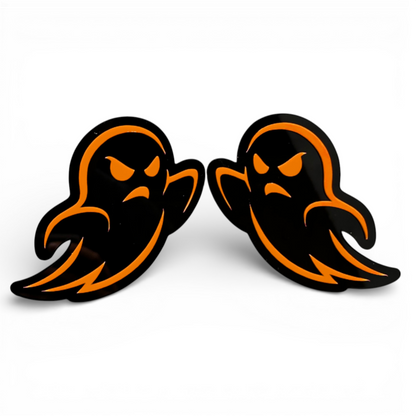 spooky ghost decal badge for dodge challenger charger style