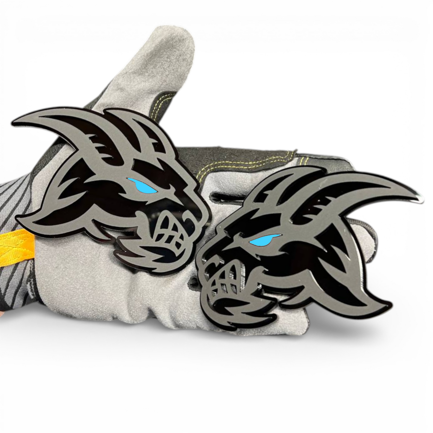 Aftermarket Big Horn Ram badge pair for Dodge Ram trucks custom exterior emblem