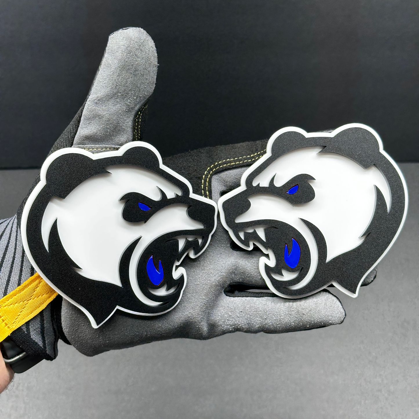 Aftermarket Panda emblem pair for car truck SUV Jeep and off-road builds