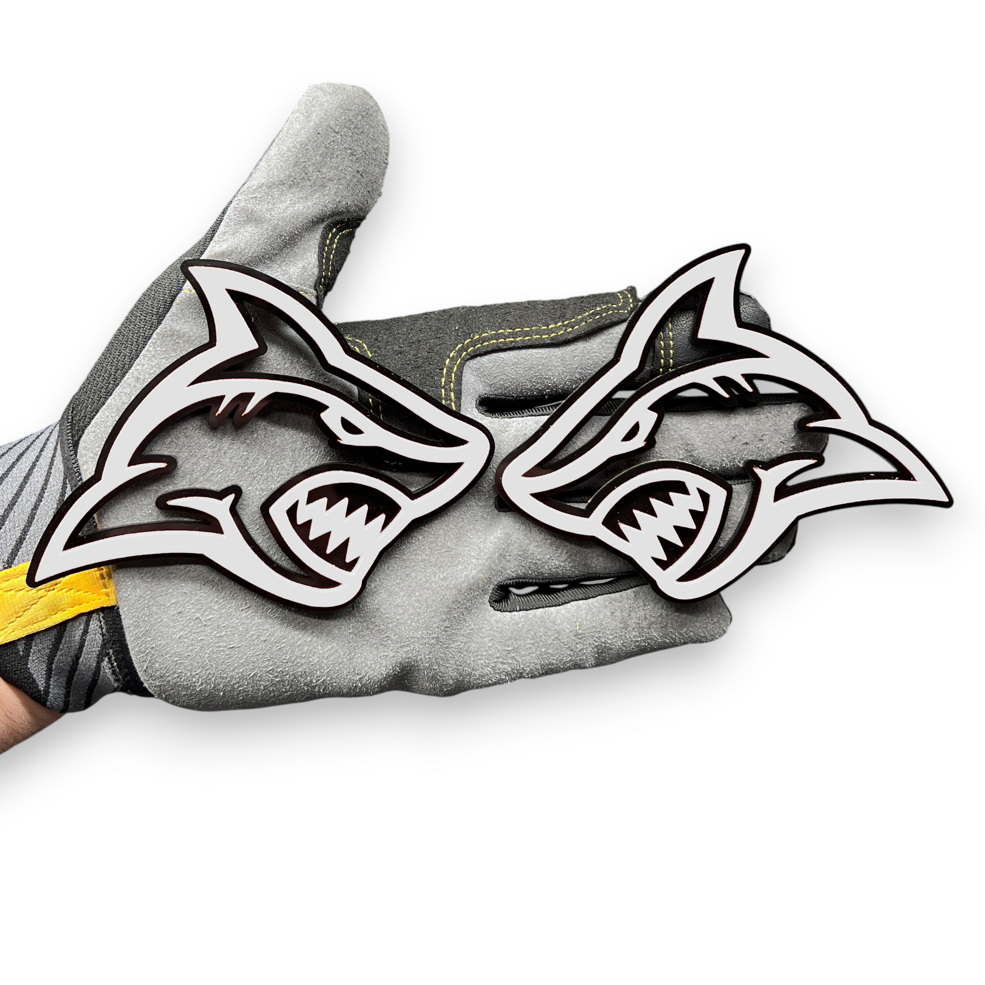 Aftermarket Shark emblem pair for car truck SUV Jeep and off-road builds