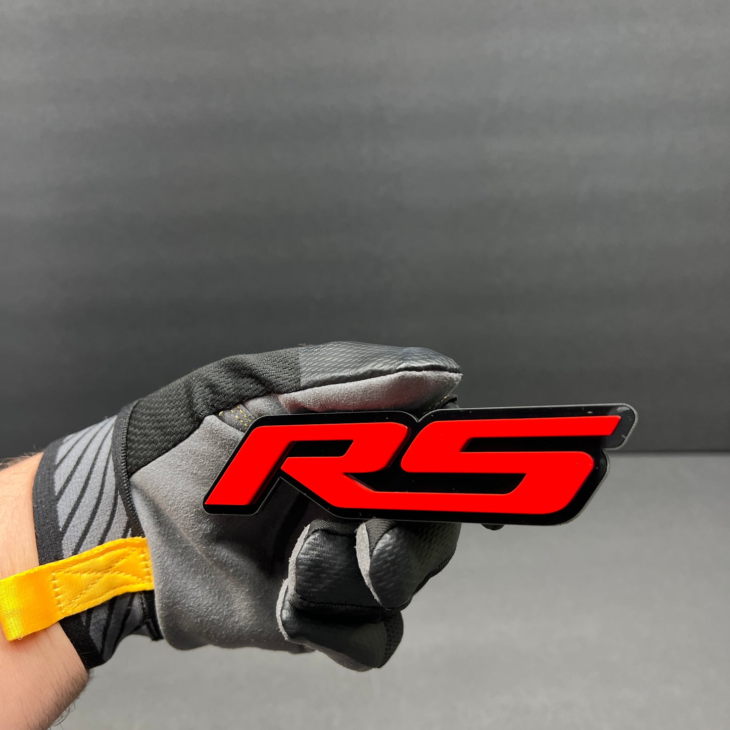 Performance RS emblem compatible with Ford Escort RS vehicles.