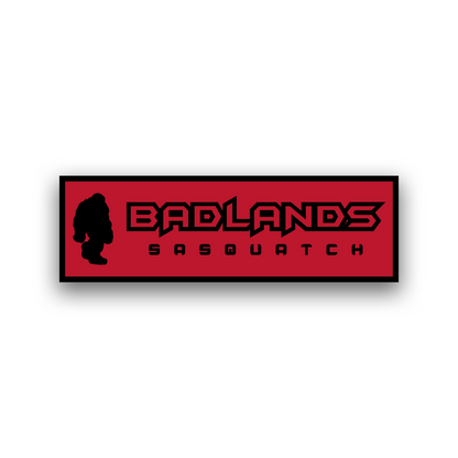Badlands Sasquatch SUV fender badge for custom exterior vehicle styling