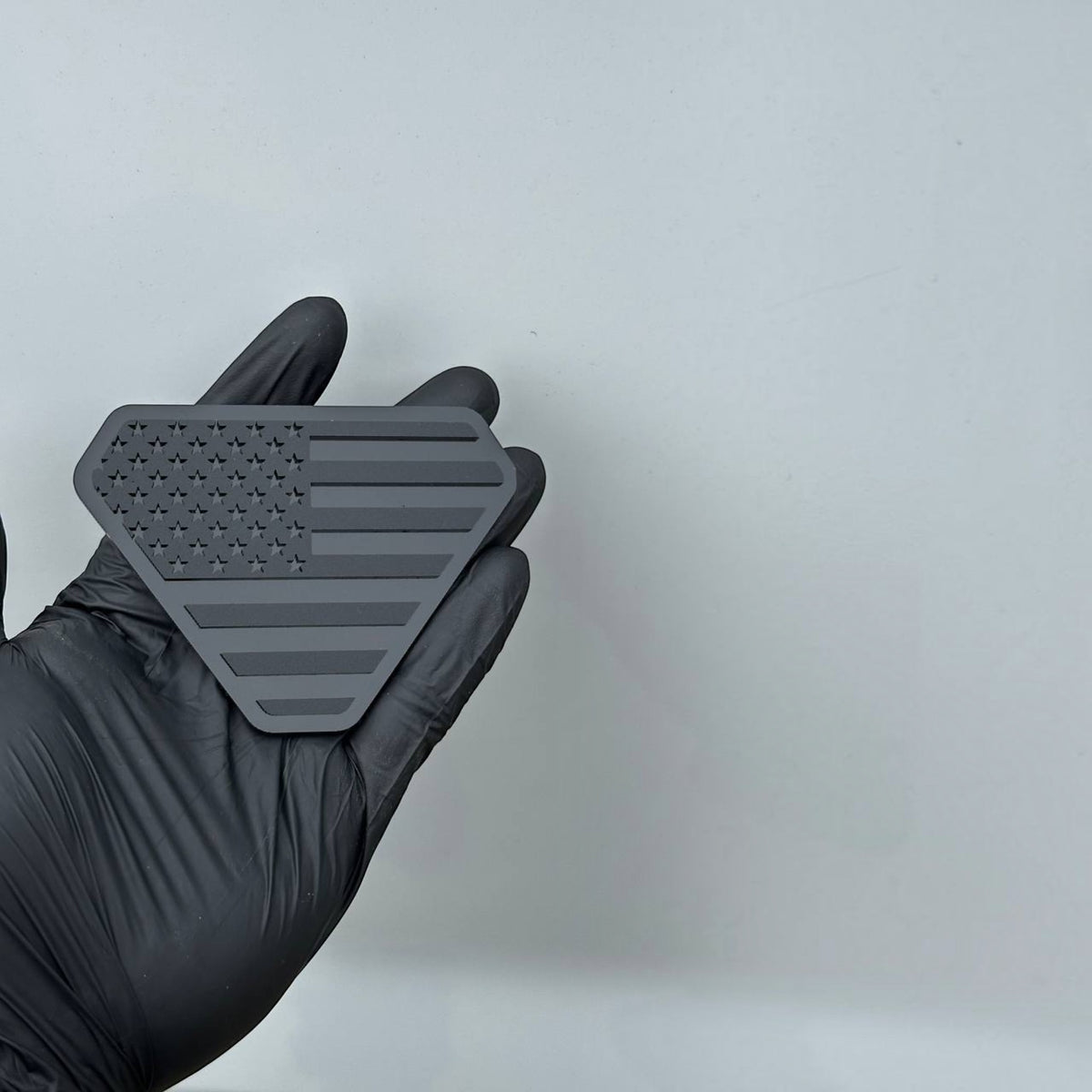 Badlands USA flag automotive emblem for Ford Bronco fender customization