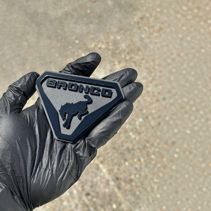 1. Bronco Wild Horse Badlands car badge for Ford SUV exterior accessories