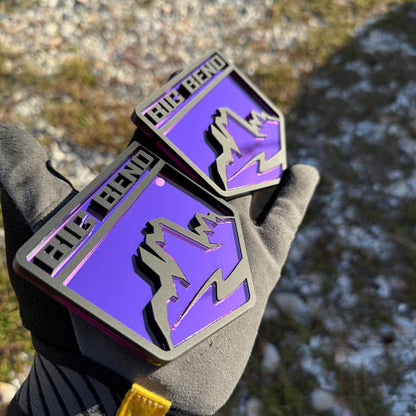 Big Bend off-road mountain emblem for Ford Bronco vehicle exterior personalization and custom styling.