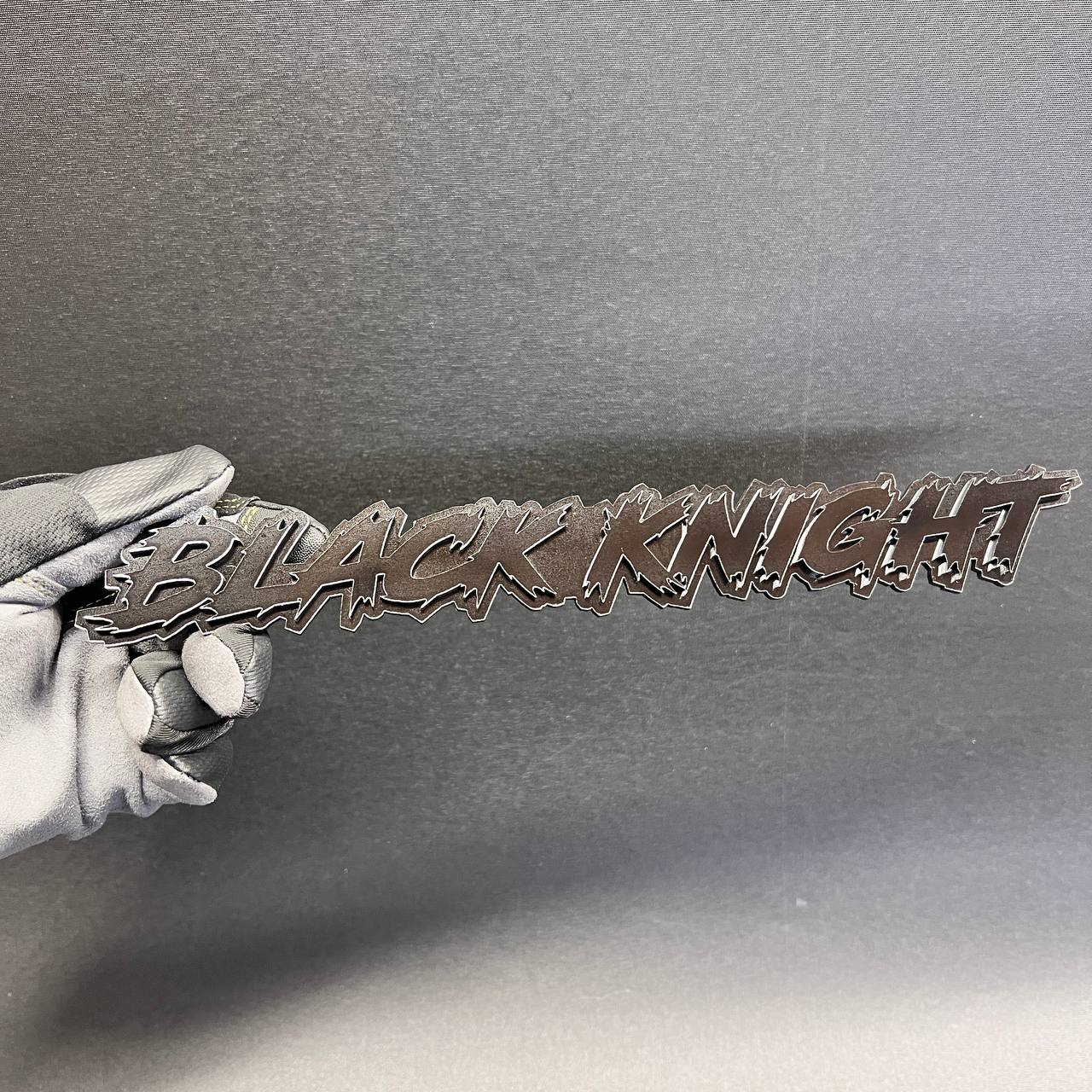 BLACK KNIGHT custom vehicle badge for automotive exterior decoration
20 SEO Tags