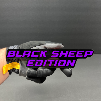 Premium Black Sheep Edition custom car emblem for exterior styling.