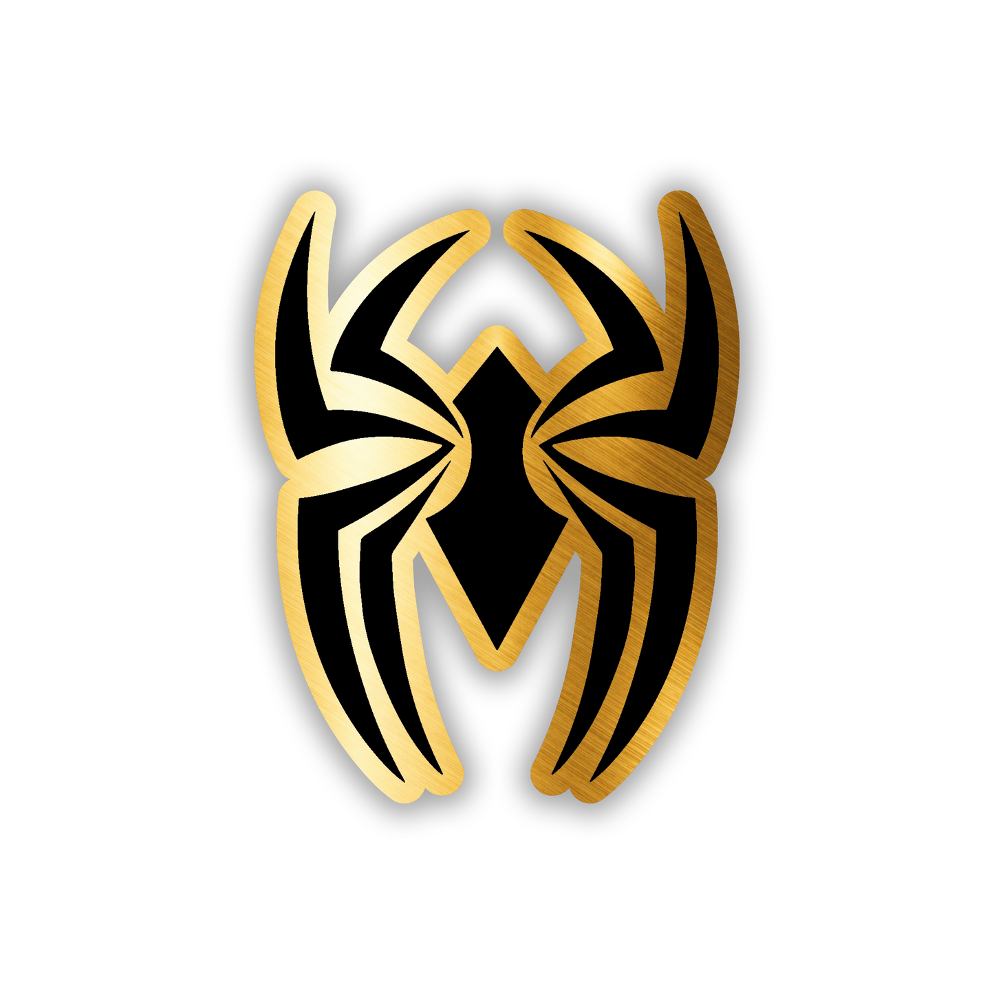 Black Widow spider car emblem badge for custom automotive exterior styling