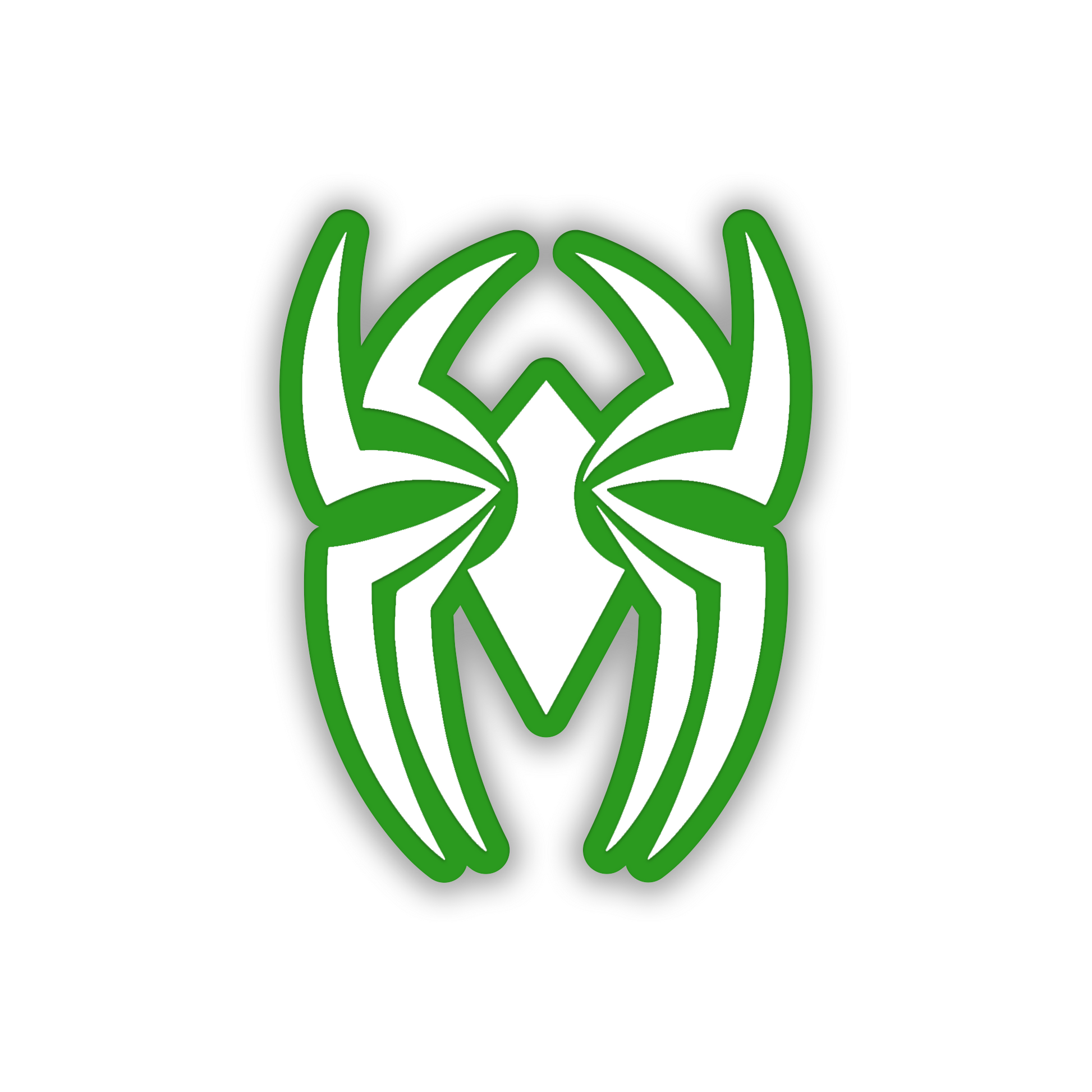 Black Widow car truck SUV badge emblem with aggressive spider design