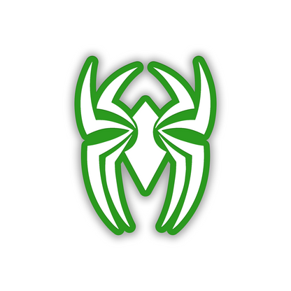 Black Widow car truck SUV badge emblem with aggressive spider design