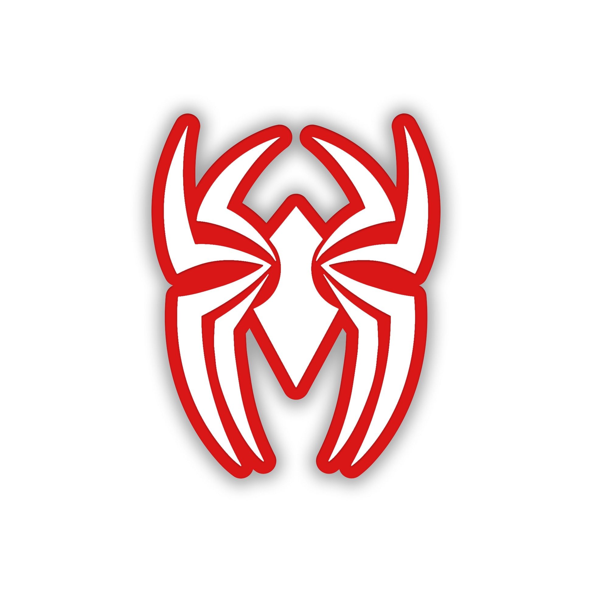 Black Widow spider fender emblem for custom car exterior decoration