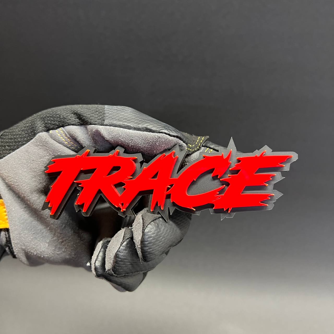 custom name lightning font emblem on truck fender performance