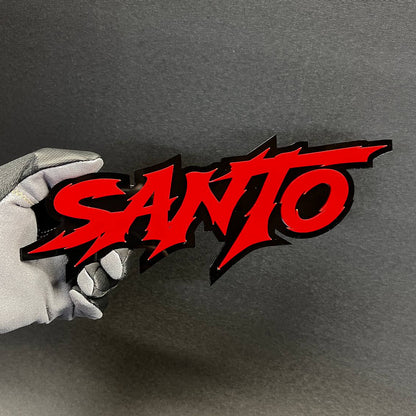 custom name badge truck fender aggressive clean style