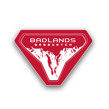 Ford Bronco Sasquatch mountain style engraved badge for side fender decoration