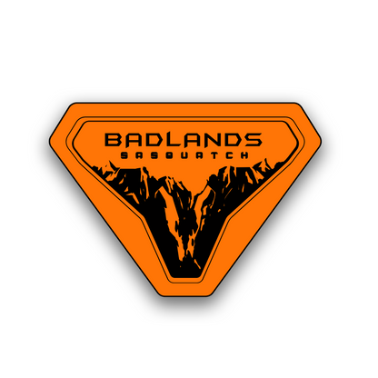Sasquatch Edition engraved off-road fender emblem for Ford Bronco accessories