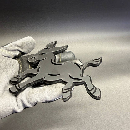 Black donkey fender badge for Ford Bronco off road SUV exterior accessory