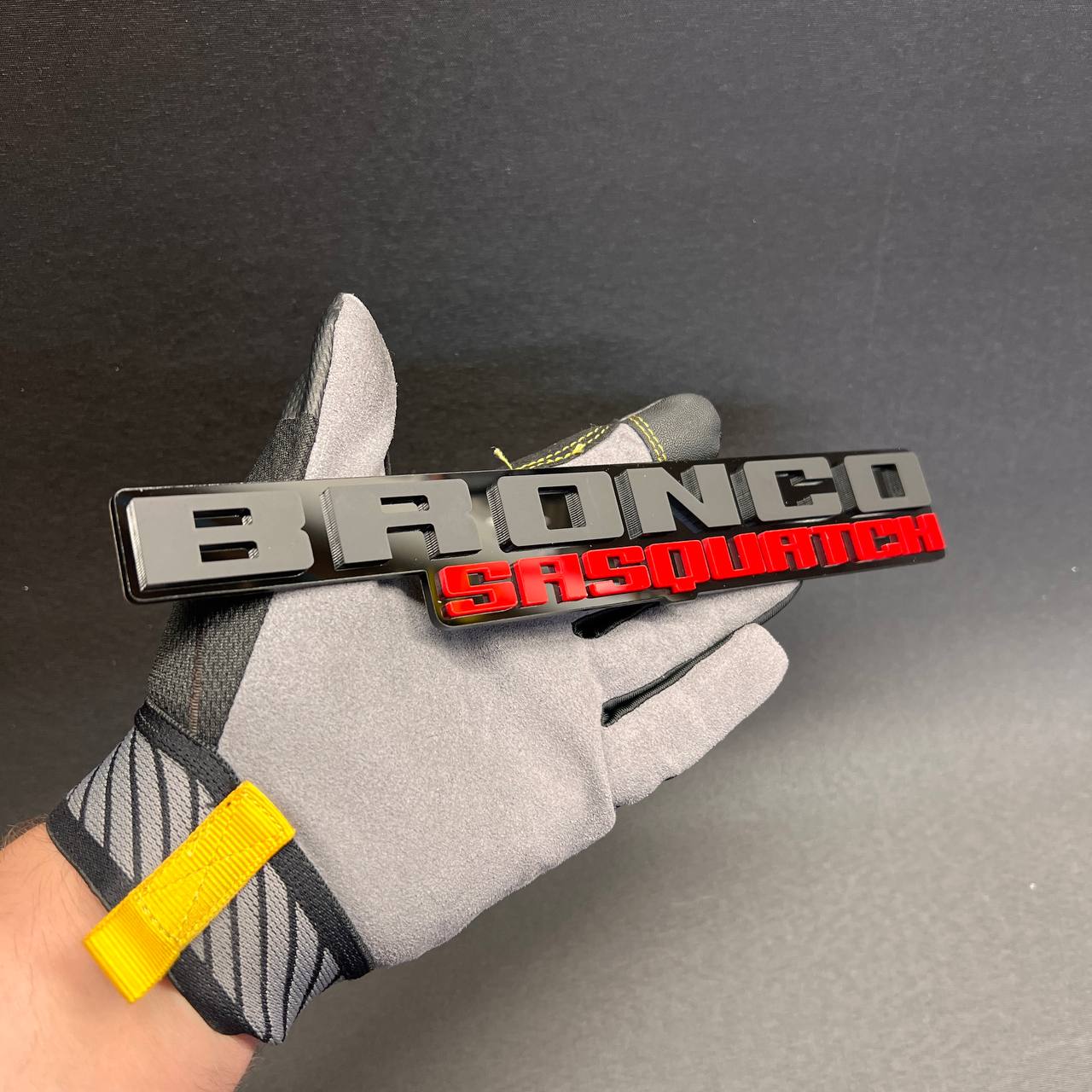 BRONCO SASQUATCH exterior sticker badge for off-road SUV custom upgrade