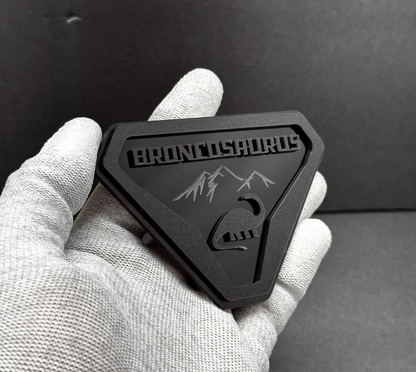 Dino Broncosaurus Badge for Ford Bronco Custom Car Emblem for Off-Road SUV