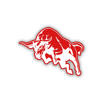 Bull car badge exterior emblem for custom vehicle styling