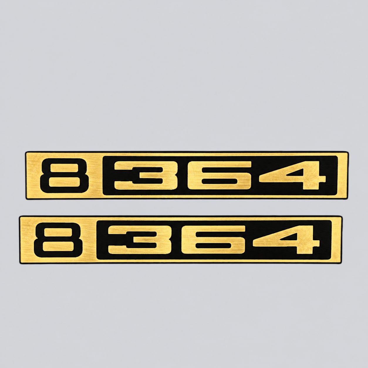 Car Badge Custom Silver Billet Front Chevy Fender Emblem B 364Truck 1967-1972 C10