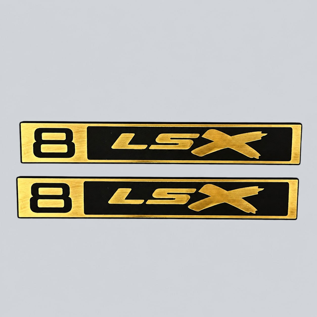 Custom B LSX car badge fender emblem for Chevy C10 front grille