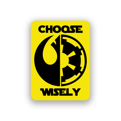 Rebel vs empire inspired car emblem with split circular insignia and engraved automotive styling