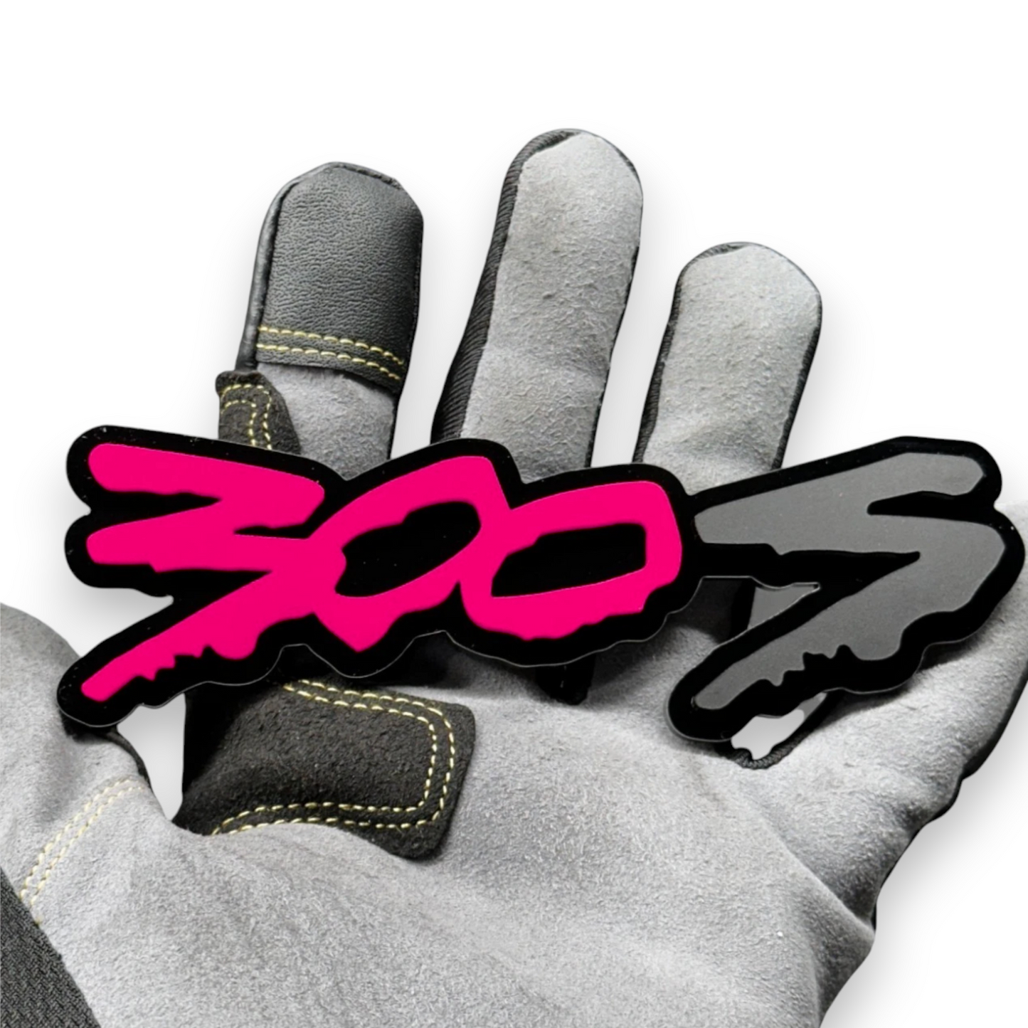 300 performance emblem on gmc sierra truck side panel