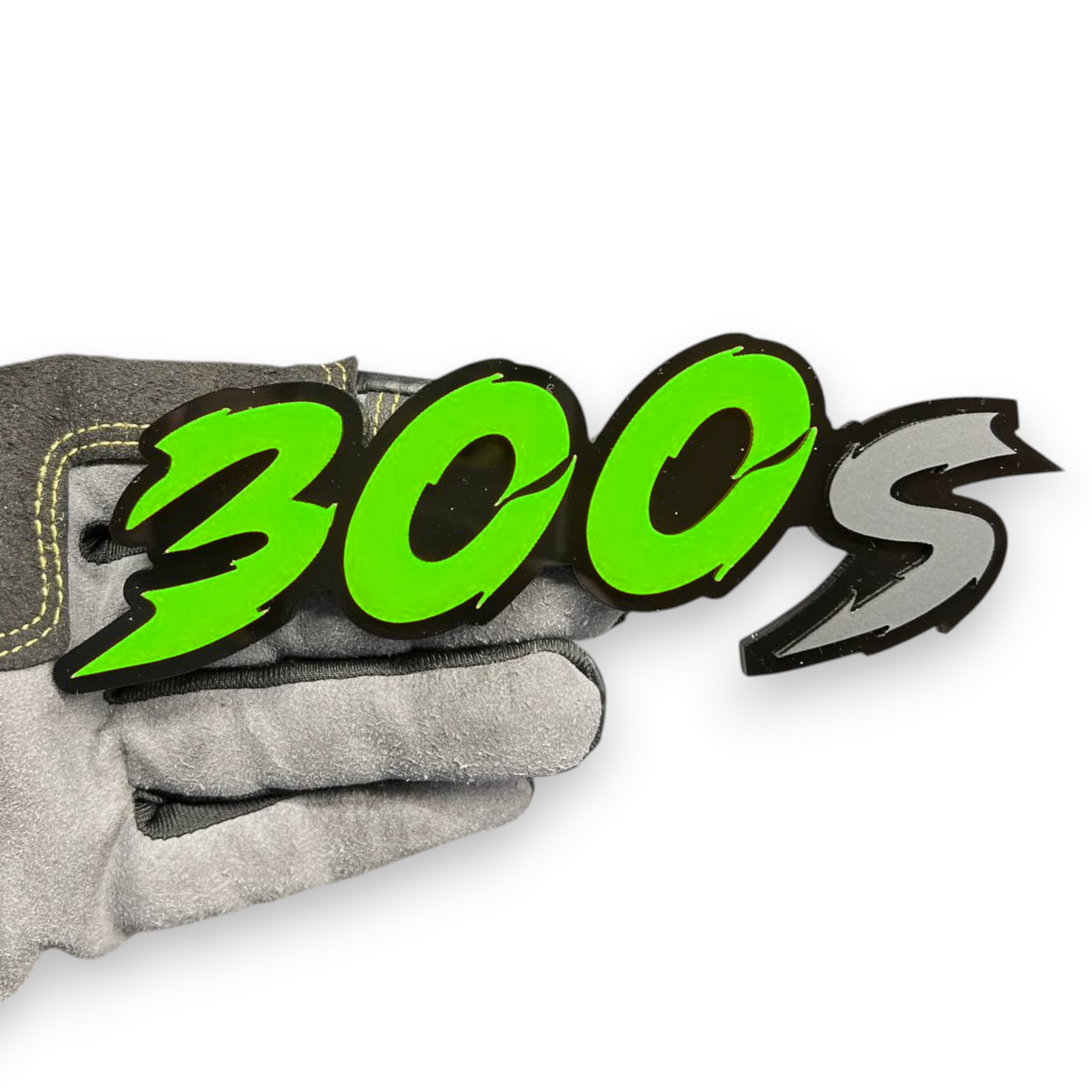 300 hood decal on chrysler 300c luxury performance car 